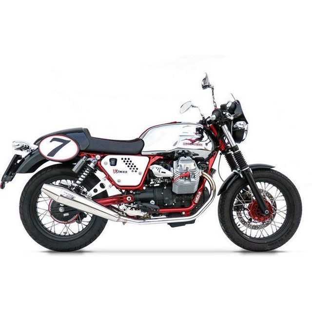 ザード ステンレススチール レーシング スリップオン for MOTO GUZZI V7 CAFE RACER/CAFE CLASSIC （2009-2012） ｜ ZG075SSR V7 CAFE RACER/CAFE CLASSIC zar_ZG0&hellip;｜モトメガネ 店