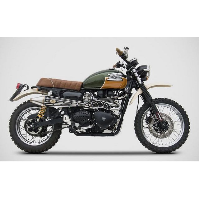 ザード 2＞1 ステンレススチール EURO 3 HOMOLOGATED フルキット for TRIUMPH SCRAMBLER GOLD EDITION ｜ ZTPH055SKA-O SCRAMBLER GOLD EDITION zar_ZTPH05&hellip;｜モトメガネ 店