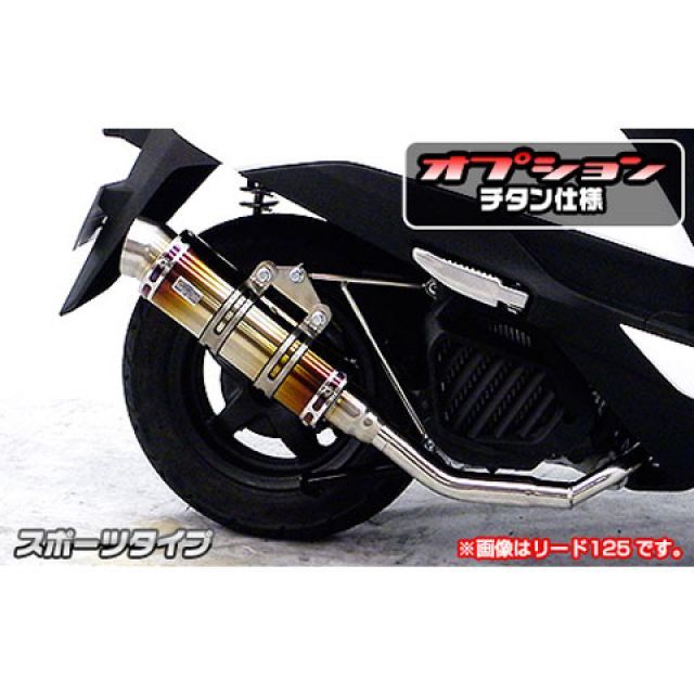ウイルズウィン Sh mode用 ロイヤルマフラー スポーツタイプ Sh mode オプション オプションB＋D｜モトメガネ 店