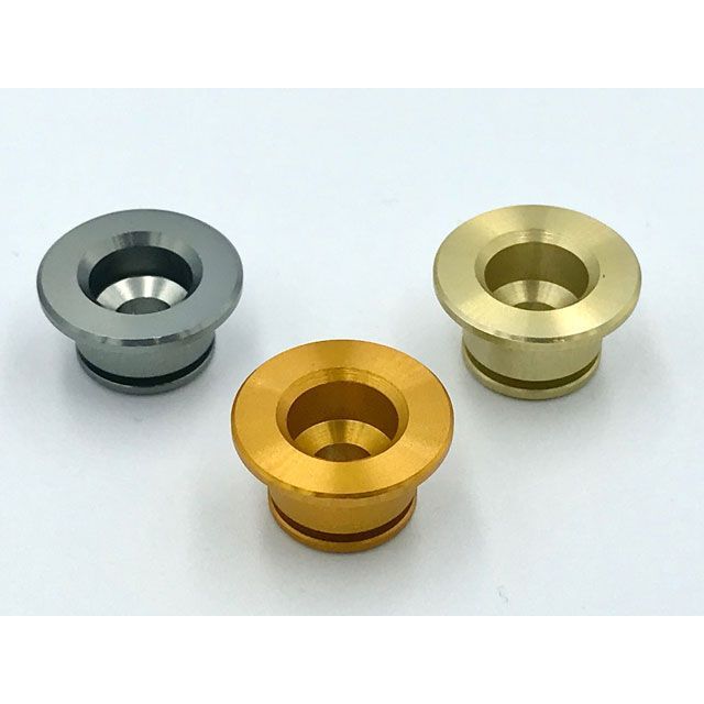 プラスミュー アルミフローティングピン タイプ-H 16.25mm カラー シャンパンゴールド 内容 20個セット PFP-H15