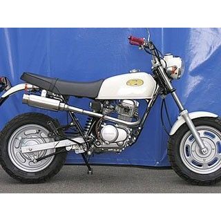 ウイルズウィン エイプ100用 ロイヤルマフラー バズーカタイプ エイプ100｜モトメガネ 店