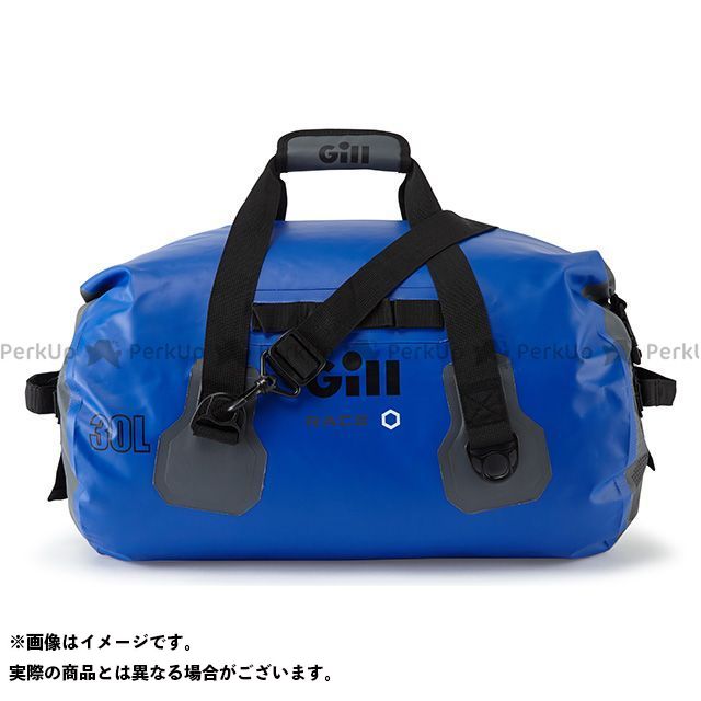 ボストンバッグ ダッフルバッグ 税込 ギル レースチームバッグ30リッター ブルー アウトドア用バッグパック キャリー 無料雑誌付き Gill Beachsidecliniccr Com