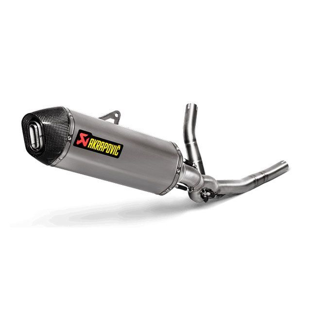 アクラポビッチ Racing Line（Titanium） for Suzuki V-Strom 650（2004-2018） ｜ S-S6R9-WT V-Strom 650 ak_S-S6R9-WT