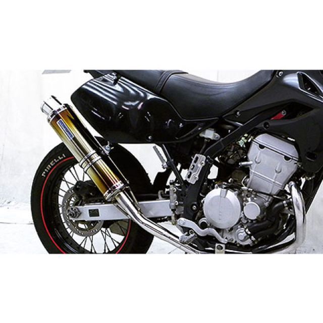ウイルズウィン BA-LX250E/BA-KLX250E用 ダイナミックマフラー スポーツタイプ D-TRACKER250/KLX250 サイレンサー チタン仕様