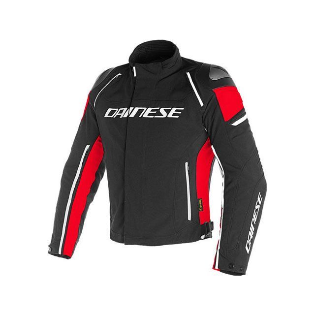 ダイネーゼ RACING 3 D-DRY JACKET ブラック/ブラック/レッド サイズ 44 dai_201654605-684_44｜モトメガネ 店