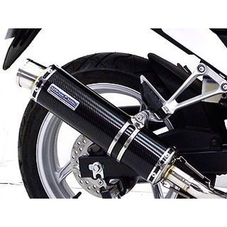 ウイルズウィン CBR250R（JBK-MC41）用 スリップオンマフラー スポーツタイプ フルパワーバージョン CBR250R サイレンサー ブラックカーボン仕様