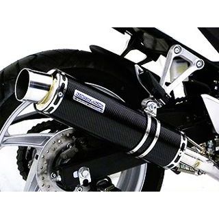 ウイルズウィン CBR250R(JBK-MC41)用 ダイナミックマフラー スポーツタイプ フルパワーバージョン CBR250R サイレンサー ブラックカーボン仕様|モトメガネ 店