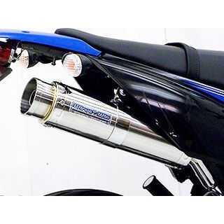 ウイルズウィン D-TRACKER125/KLX125用スリップオンマフラー バズーカータイプ O2センサー取付口対応 D-TRACKER125/KLX125
