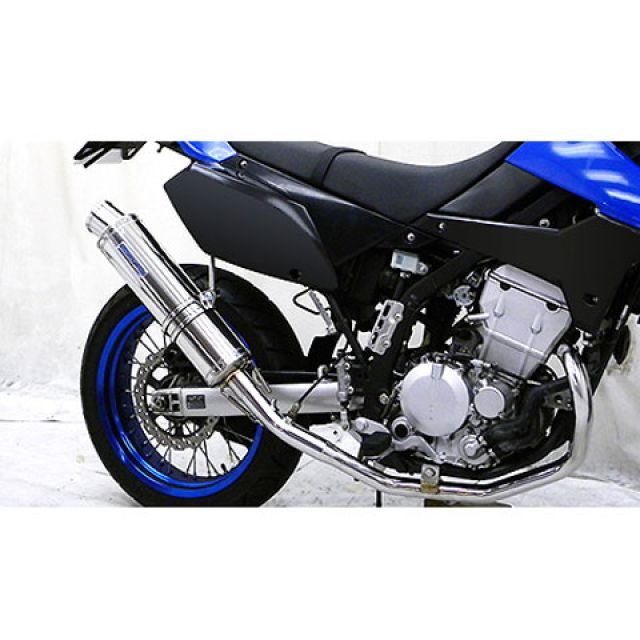 ウイルズウィン JBK-LX250V/JBK-LX250S用 ダイナミックマフラー スポーツタイプ D-TRACKER250/KLX250 サイレンサー ステンレス仕様