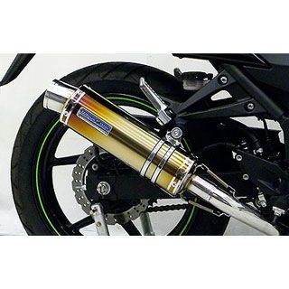 ウイルズウィン Ninja250R用ダイナミックマフラー スポーツタイプ フルパワーバージョン O2センサー取付口対応 Ninja250R サイレンサー ブラックカーボン仕様 48,144円