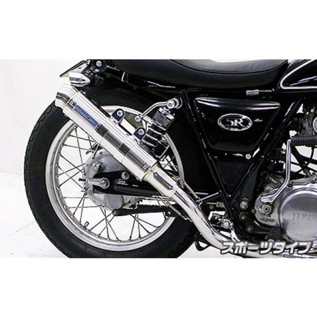 ウイルズウィン SR400(FI車)用 バンガードマフラー スポーツタイプ(スリップオン) SR400(FI仕様車)|モトメガネ 店