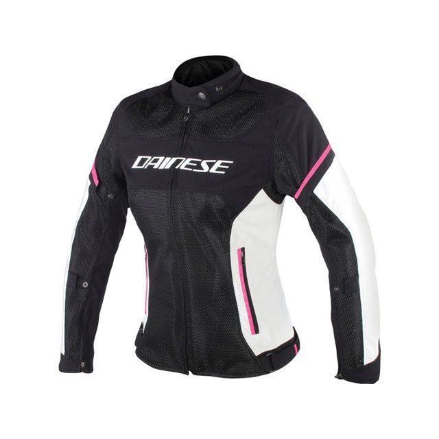 ダイネーゼ AIR FRAME D1 LADY TEX JACKET ブラック/VAPOROUS-グレー/FUXIA サイズ 42 dai_202735196-U56_42｜モトメガネ 店