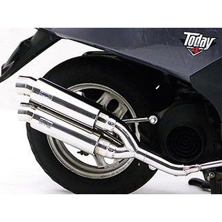 ウイルズウィン トゥデイ（AF61/67）用 アトミックツインマフラー スポーツタイプ トゥデイ