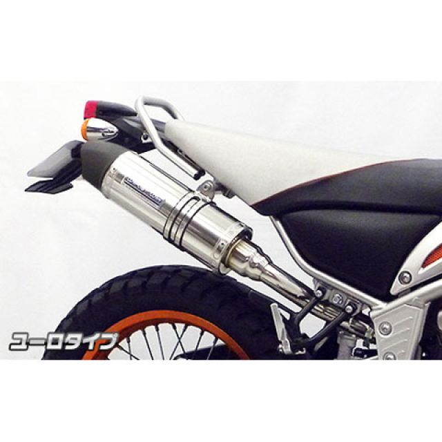 ウイルズウィン トリッカー用 スリップオンマフラー ユーロタイプ トリッカー（インジェクション仕様車/キャブレター仕様車） オプション なし