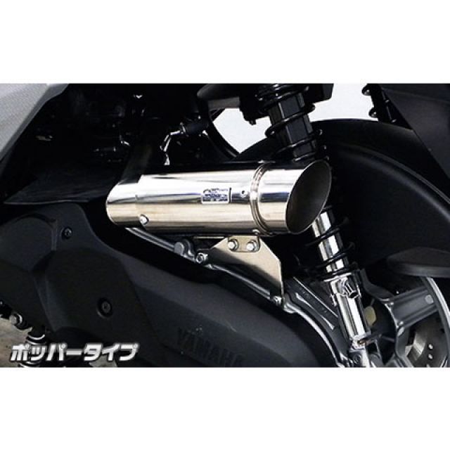 ウイルズウィン BW’S R125/BW’S125（EBJ-SEA6J）用 サイレンサー型 エアクリーナーキット ポッパータイプ BW’S125