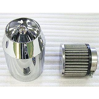 ウイルズウィン SYM RV125i用ブリーズタイプ エアクリーナーキット RV125i カラー シルバーメッキ