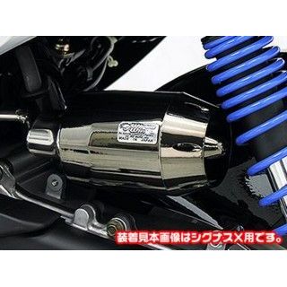 ウイルズウィン アドレスV125用ブリーズタイプ エアクリーナーキット アドレスV125 カラー ブラックメッキ
