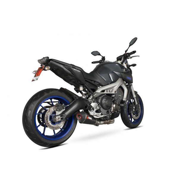 スコーピオン Serket（Taper）テーパースリップオン Carbon Fibre Sleeve Homologated Yamaha MT-09 2013-｜ RYA93CEO MT-09 scom_RYA93CEO｜モトメガネ 店