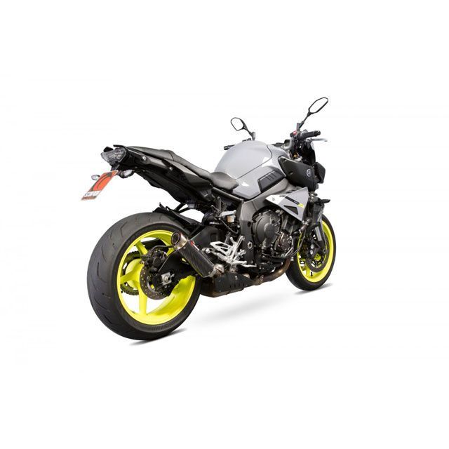 スコーピオン RP1-GP スリップオン カーボンファイバースリーブ Homologated Yamaha MT 10 2016-2018 ｜ YA1003CEM MT-10 scom_YA1003CEM