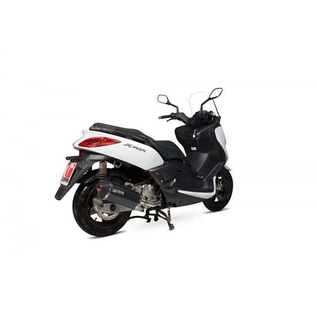 スコーピオン Serket フルシステム ブラックセラミックコーティングスリーブ Yamaha XMAX 125 2008-2016 ｜ RYA105BCER X-Max scom_RYA105BCER