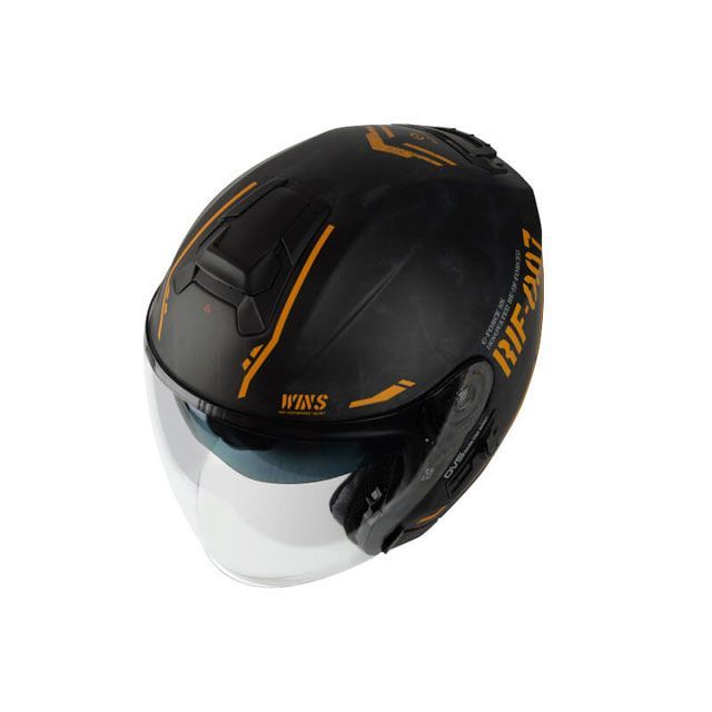 ウインズヘルメット G-FORCE SS JET STEALTH（コンチネンタルイエロー） サイズ M-Slim JAN_4560385768651