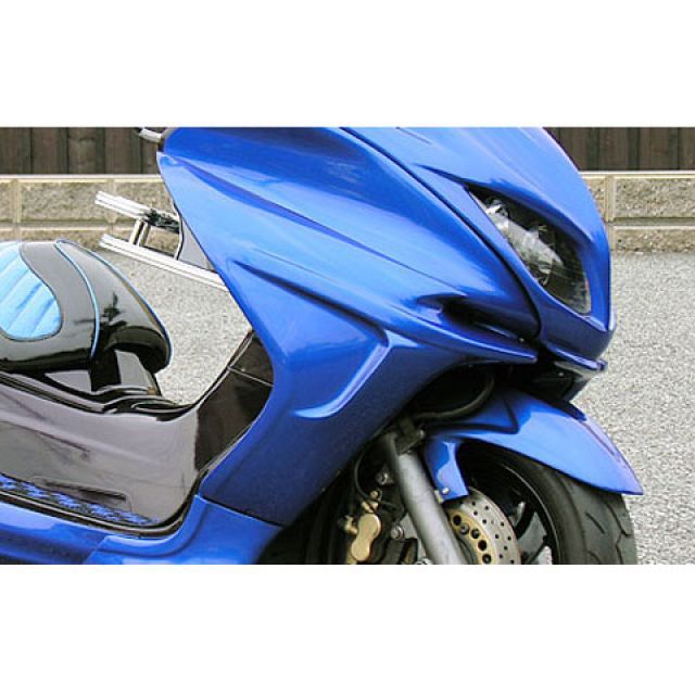 ウイルズウィン マジェスティ250（5GM/5SJ）用 ソリッドバイザーカウル タイプG（塗装無し） マジェスティ250｜モトメガネ 店