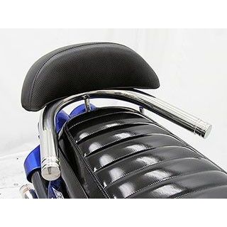 ウイルズウィン BW’S125（～15年6月）用 バックレスト付き 38φタンデムバー BW’S125 タイプ エレガントタイプ