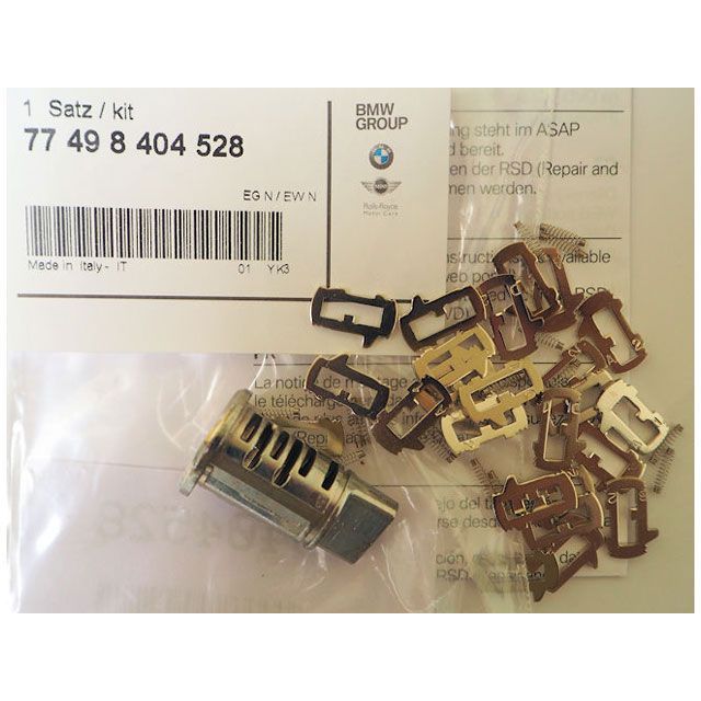 ビーエムダブリュー BMW純正 キー シリンダー リペア キット bm_77498404528