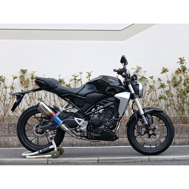 ダブルアールズ SS-OVAL フルエキゾースト（焼色） CB250R FB1250JM｜モトメガネ 店