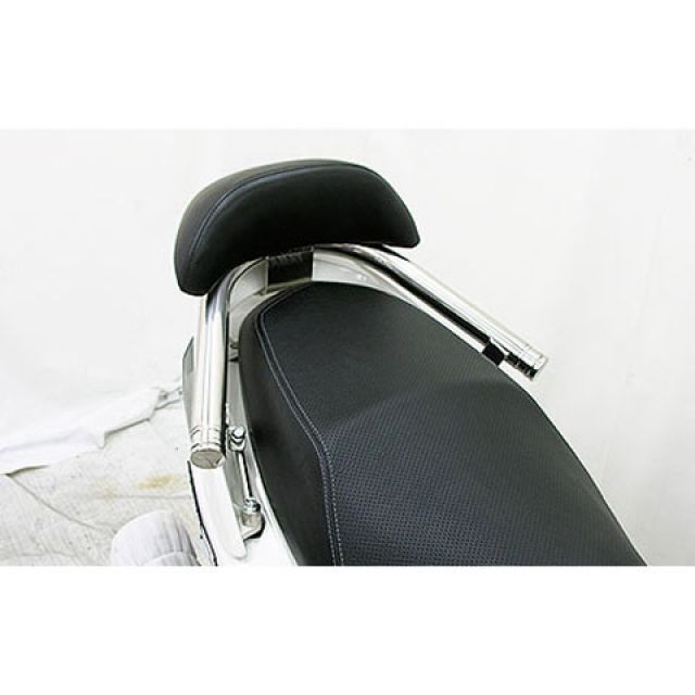 ウイルズウィン シグナスX（2型）用 バックレスト付き 38φタンデムバー Lバージョン シグナスX（2型） タイプ エレガントタイプ バックレストサイズ ラージ