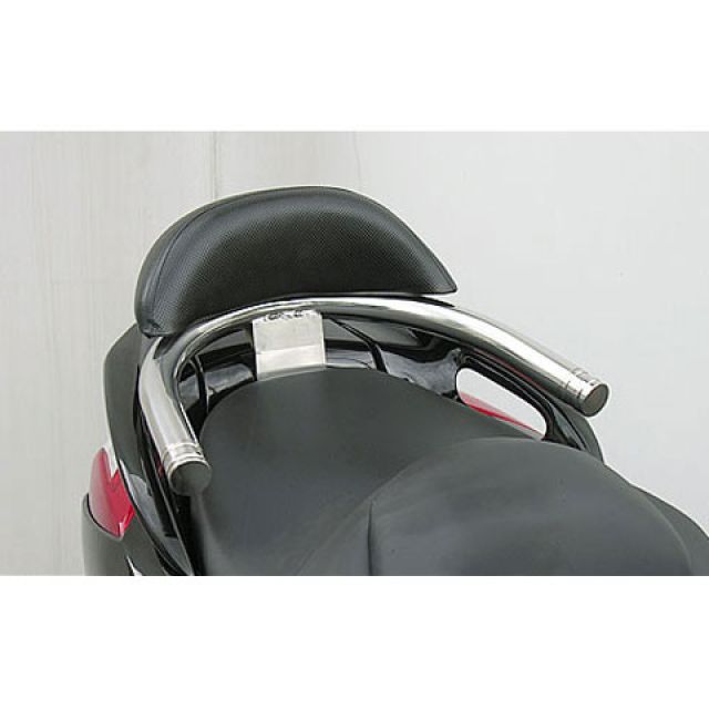 ウイルズウィン マジェスティ250（4D9）用 バックレスト付 38φタンデムバー マジェスティ タイプ エレガントタイプ バックレストサイズ ラージ