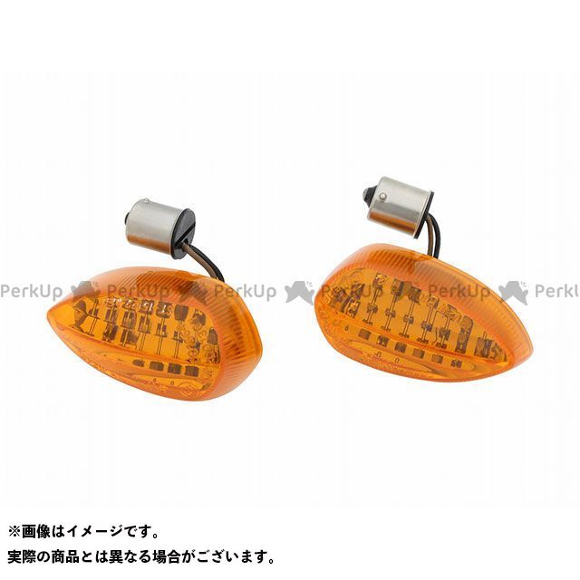 ポッシュフェイス LEDコンバージョンキット シーケンシャルウインカーYAMAHAタイプ 2個入り リレー無し（オレンジレンズ） ・065077-LE