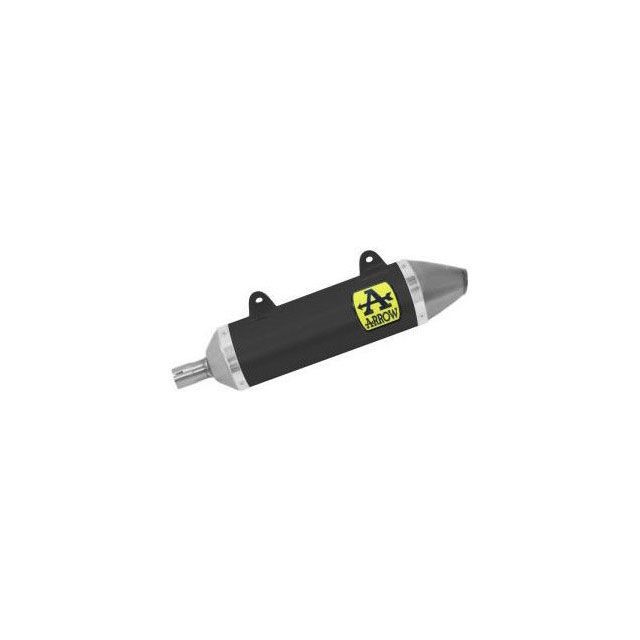 アロー UM DSR 125 EX 18 HOMOLOGATED ALUMINIUM DARK THUNDER SILENCER WITH CARBON END CAP WITH WELDED LINK PIPE ｜ 52509AON arr_5250… 43,765円