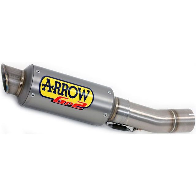 アロー APRILIA RSV4 RR-RSV4 RF 15/16 HOMOL. TITANIUM GP2 SILENCER＋STAINLESS STEEL LINK PIPE FOR ORIGINAL COLLECTORS ｜ 71520GP arr&hellip;｜モトメガネ 店