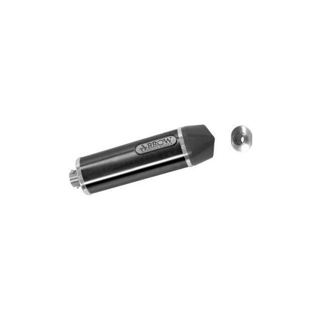 アロー HONDA CBR 1000 RR HOMOLOGATED ALUMINIUM DARK INDY-RACE SILENCER WITH CARBON END CAP ｜ 71727AKN arr_71727AKN