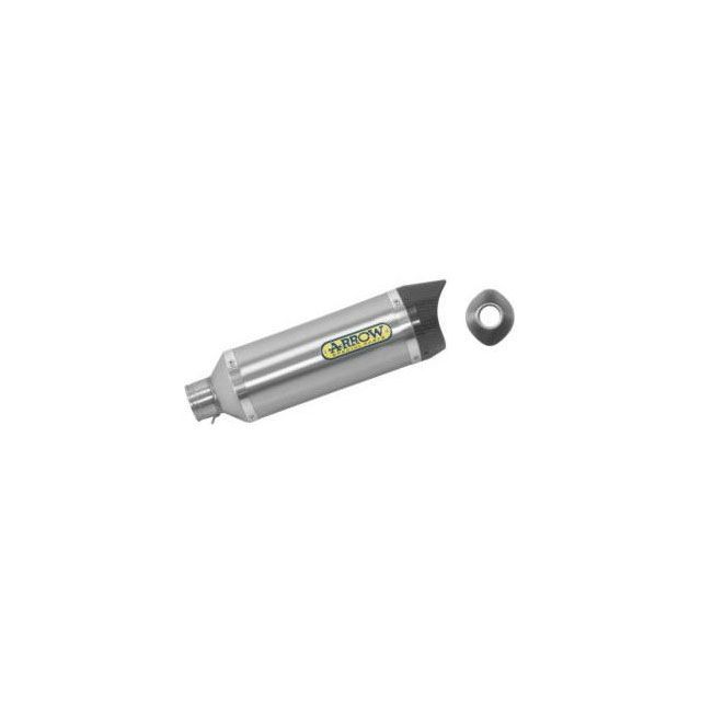 アロー SUZUKI GSX-R 600/750 08/10 HOMOLOGATED ALUMINIUM THUNDER SILENCER WITH CARBON END CAP ｜ 71729AK arr_71729AK