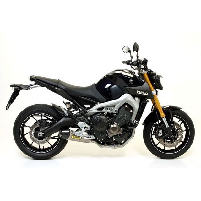 アロー YAMAHA MT 09 13 HOMOLOGATED NICHROM X-KONE SILENCER WITH CARBON END CAP FOR COLLECTORS ｜ 71812XKI arr_71812XKI