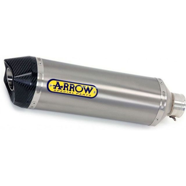 アロー SUZUKI V-STROM 650 17 HOMOLOGATED TITANIUM RACE-TECH SILENCER WITH CARBON END CAP FOR COLLECTORS ｜ 72622PK arr_72622PK
