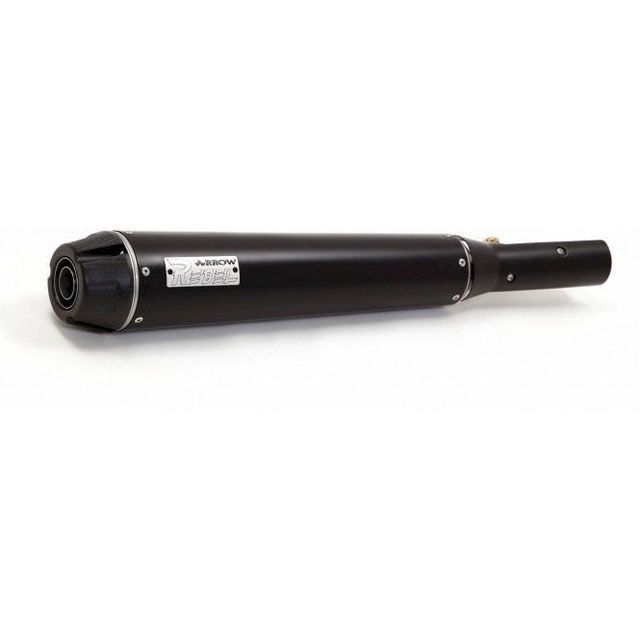 アロー KAWASAKI VULCAN S 650 17 HOMOLOGATED NICHROM DARK REBEL EXHAUST WITH CARBON END CAP FOR COLLECTORS ｜ 74505RB arr_74505RB 68,587円