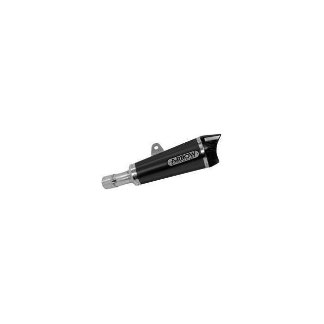 アロー HONDA MSX125 16 HOMOL.X-KONE NICHROM DARK SILENCER CARBON END CAP FOR COLLECTOR ｜ 52507XKN arr_52507XKN