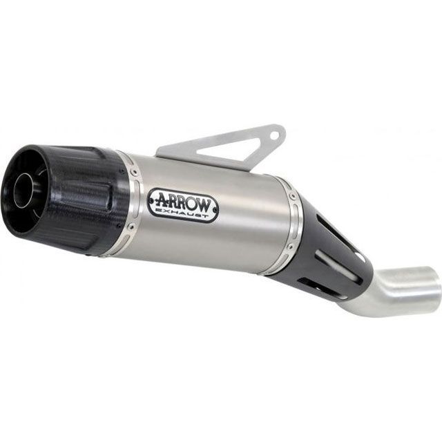 アロー YAMAHA XSR 900 16 HOMOL. TITANIUM JET-RACE SILENCER WITH CARBON END CAP FOR COLLECTORS ｜ 71849JR arr_71849JR