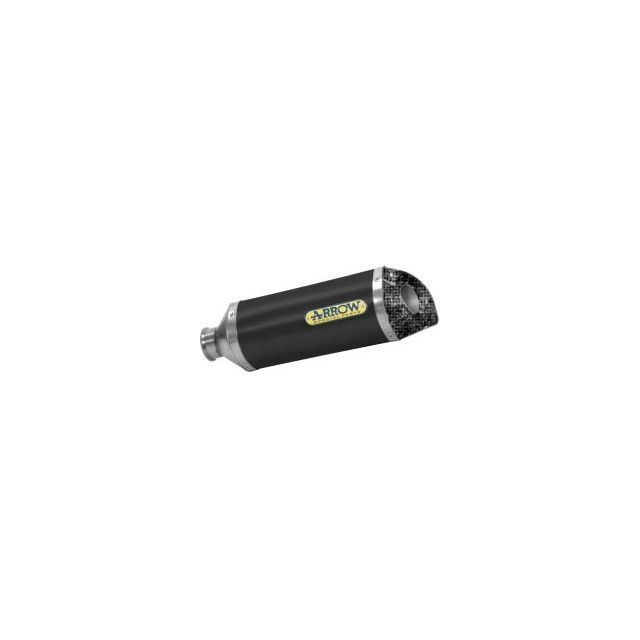 アロー YAMAHA YZF R6 17 HOMOLOGATED ALUMINIUM DARK THUNDER SILENCER WITH CARBON END CAP FOR ORIGINAL AND COLLECTORS | 71863AKN ar…|モトメガネ 店