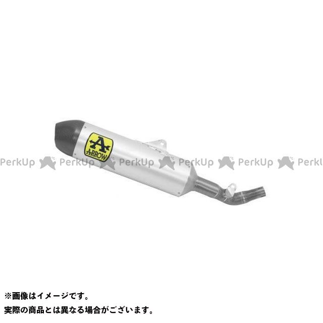 ARROW エキゾーストパイプ HONDA CRF 450L 19 HOMOLOGATED RACE TECH TITANIUM SILENCER WITH CARBON END CAP AND WITH WELDED LINK PIPE ｜…