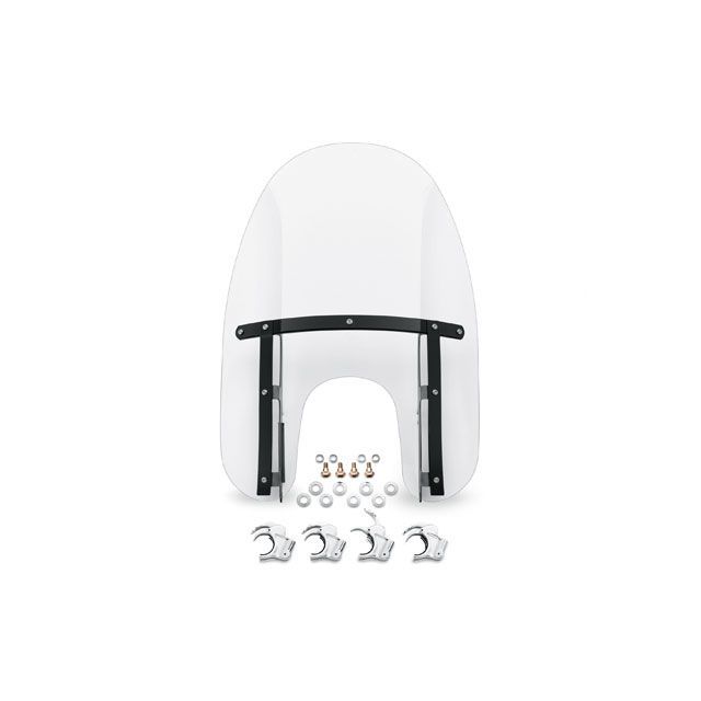ハーレーダビッドソン Quick-Release Compact Windshield Dyna 58706-09