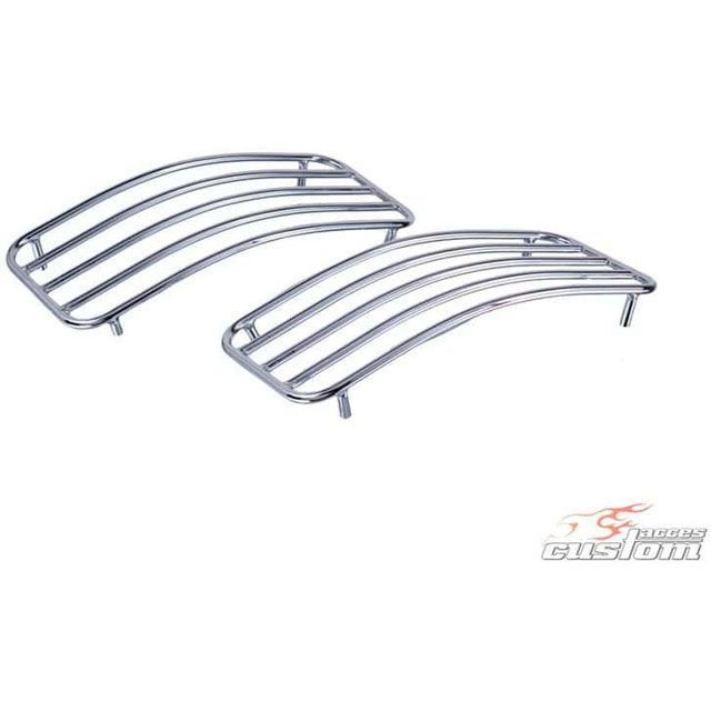 カスタムアクセス Rigid Saddlebags Voyager Model Inox Racks Set Inox ｜ PA0002J cma_PA0002J