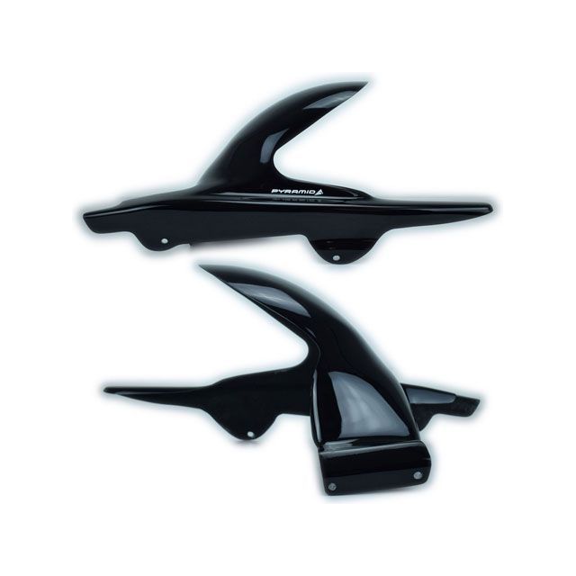 ピラミッドプラスチック Honda CBR 600 RR Hugger Gloss Black 1999＞2008 ｜ 07118B CBR 600 F CBR 600 RR pyr_07118B