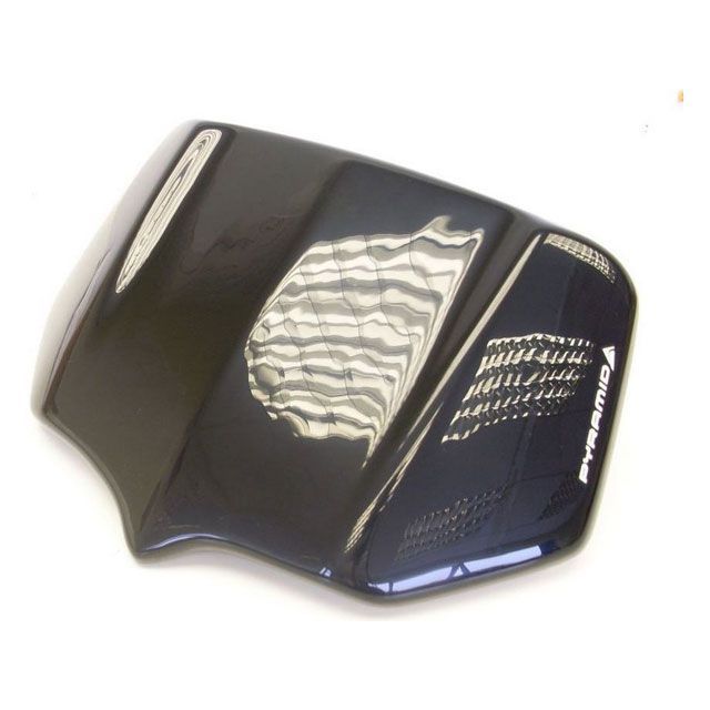 ピラミッドプラスチック Lynx Fly Screen Gloss Black Universal Fit ｜ 08451B Universal pyr_08451B｜モトメガネ 店