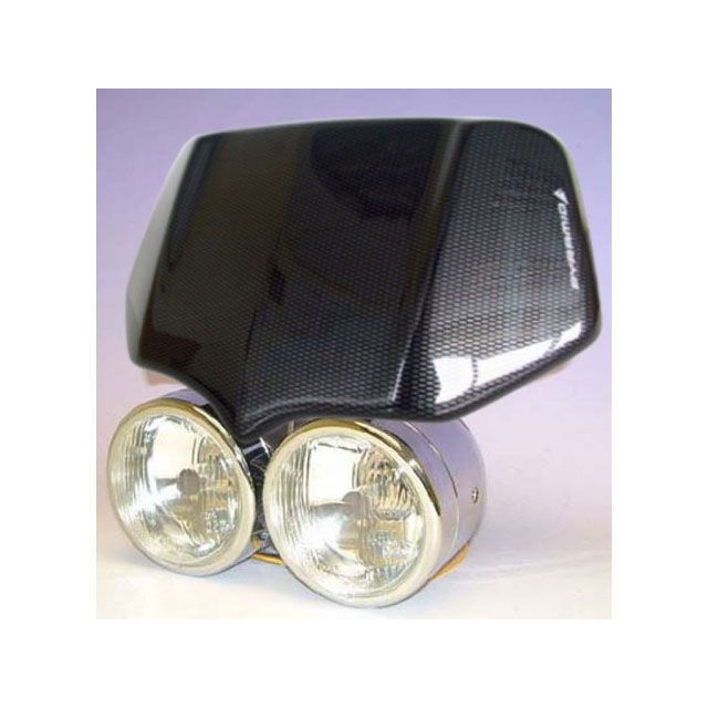 ピラミッドプラスチック Lynx Fly Screen Carbon Look Universal Fit ｜ 08451X Universal pyr_08451X