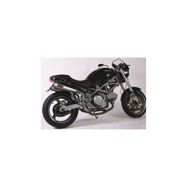 マービング ハイ デュアルマフラー 左右セット コニカルエンド ＆Oslash； 110 Racing Steel Style ステンレススチール - EU公道走行認可 mvg_RSS-DA4