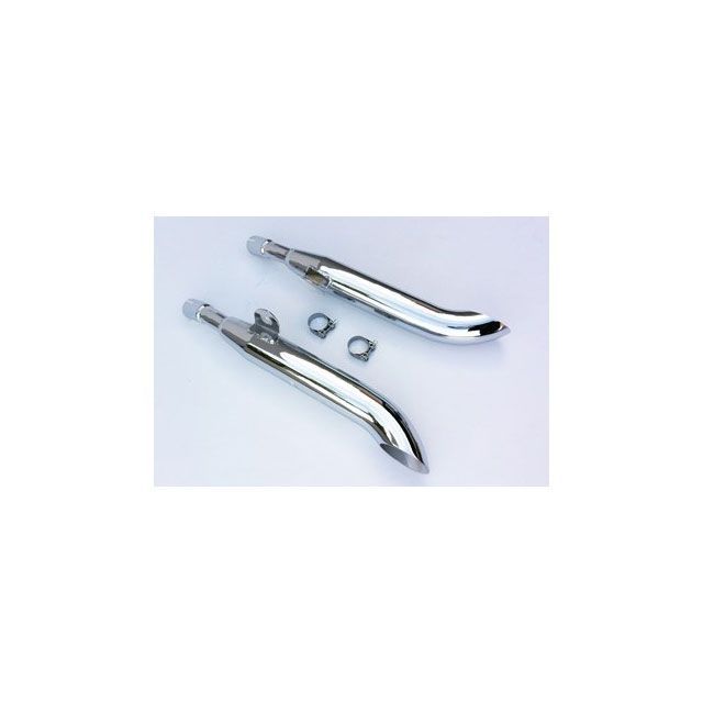 マービング デュアルマフラー Legend クロム for Honda CMX 450 REBEL CMX 450 REBEL mvg_H-CP02-BC｜モトメガネ 店